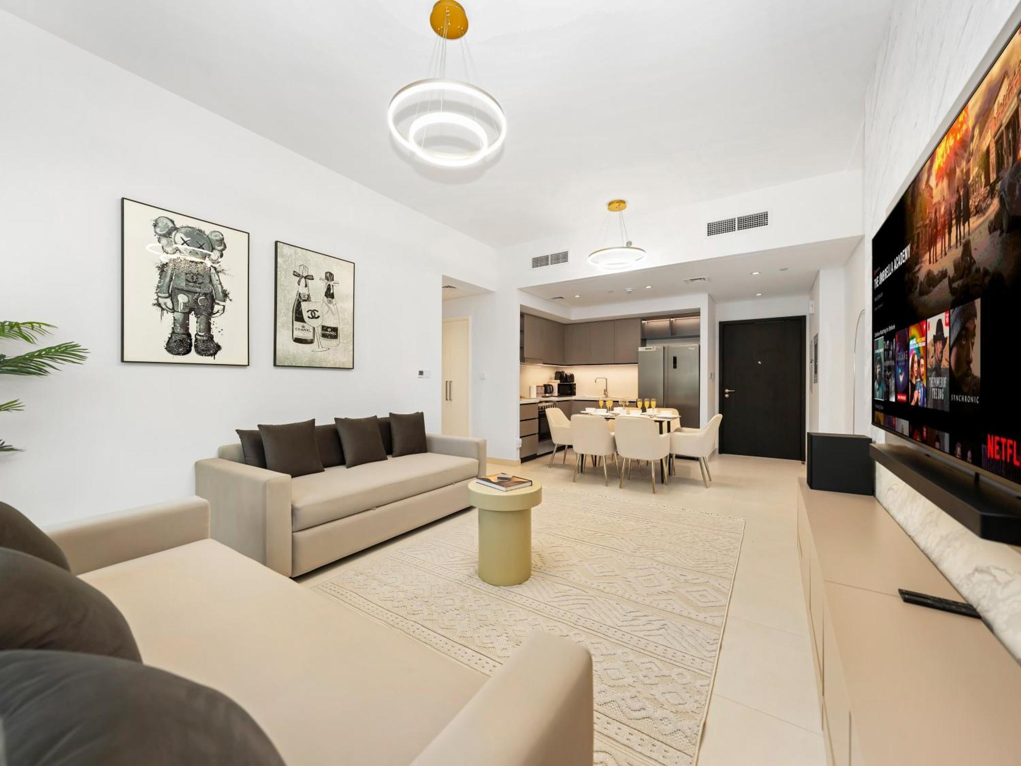 Luxury Downtown - 5 Mins Walk To Burj, Opera, Mall, Sleep 1-10